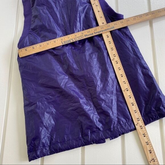 Simply Vera Wang Purple Windbreaker Vest Size XS - Picture 7 of 9